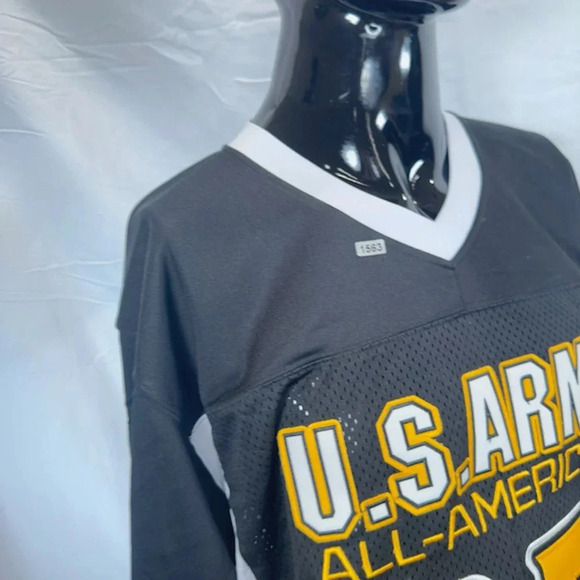 NEW Headgear US Army Odell Beckham Football Jersey Short Sleeve Black Mens 3XL - Picture 3 of 9